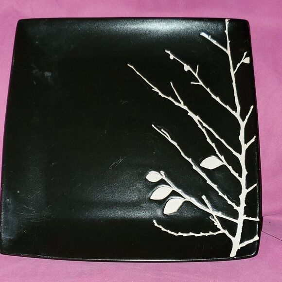 Soho Loft Fall Branch Design Plate 11" - Picture 1 of 3